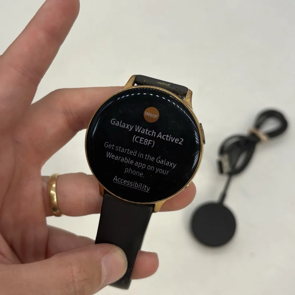 NEW Samsung Galaxy Watch Active 2 40mm Cellular - Gold Android Smartwatch Works